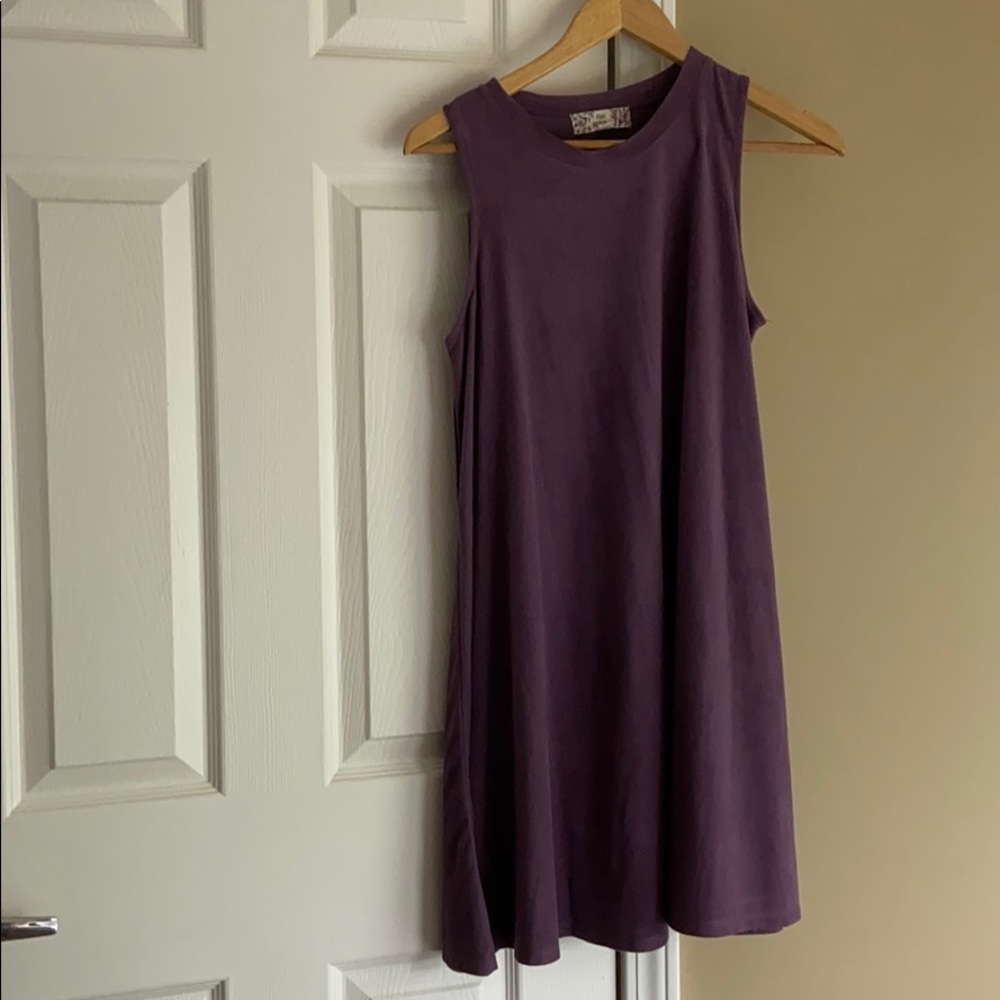 Pink Republic Flowy Velvet Dress